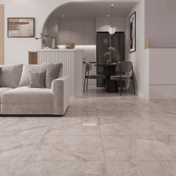 Bien Seramik 60x60 Violeta Violata Gris Parlak Gri Antrasit uygulama örneği