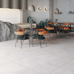 Bien Seramik 60x120 Naos Açık Gri Chrome Full Lappato uygulama örneği