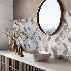Bien Seramik 40x80 Bruto Anthracite Mat uygulama örneği