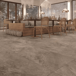 Bien Seramik 60x120 Quark Moka Kızıl Kahve Mat uygulama örneği