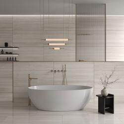 Bien Seramik 60x120 Serpantin Sand Krem Full Lappato uygulama örneği