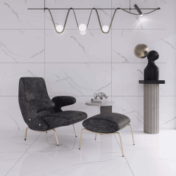 Bien Seramik 60x120 Miranda Beyaz Full Lappato uygulama örneği