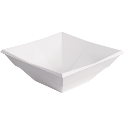 Bien Crystal Kristal Tezgah Üstü Lavabo 41x41 cm Beyaz