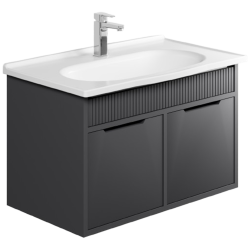 Bien Lucra Banyo Mobilyası Alt Modül Tablasız 50x80x50 cm Antrasit