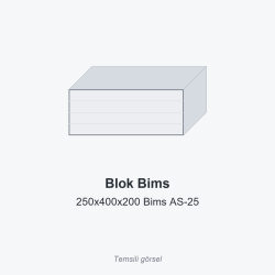 Blok Bims 250x400x200 Bims AS-25