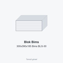 Blok Bims 300x390x185 Bims BLG-30