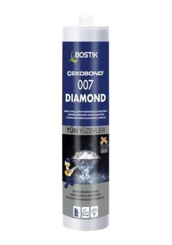 Bostik Çekobond 007 Diamond Genel Amaçlı Şeffaf Hibrit Yapıştırıcı Şeffaf 290 ml