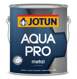 Jotun Aqua Pro Metal 0,9 L Yarı Parlak Baz SO SY