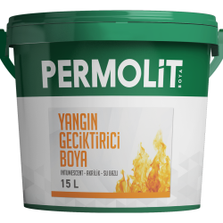 Permolit Su Bazlı Yangın Geciktirici Boya 2,5 L