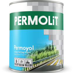Permolit Permoyol Su Bazlı Yol Çizgi Boyası 2,5 L