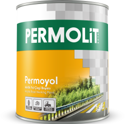 Permolit Permoyol Akrilik Yol Çizgi Boyası 2,5 L