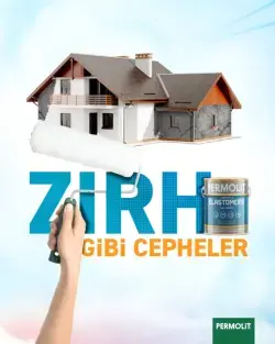 Permolit Permomax Elastomerik Dış Cephe Boyası 15 L uygulama örneği