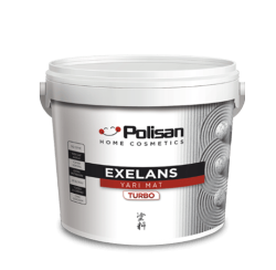 Polisan Exelans Turbo Yarı Mat 2,5 L uygulama örneği
