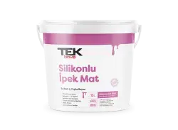Tek Boya Silikonlu İpek Mat Plastik 15 L