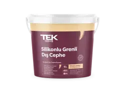 Tek Boya Silikonlu Grenli Dış Cephe 20 kg