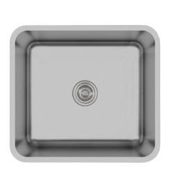 Crauf Lavello 3040 Evye Tek Gözlü 45x40 cm Velvet Grey (Mat Gri)
