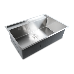 Crauf Poli 6303 Evye Tek Gözlü 78x51 cm Velvet Grey (Mat Gri)