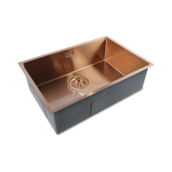 Crauf Stella 4460 Evye Tek Gözlü 60x44 cm Royal Bronze (Bakır)