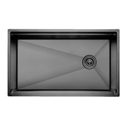 Crauf Vertice 4870 Evye Tek Gözlü 70x48 cm Dark Graphite (Füme)