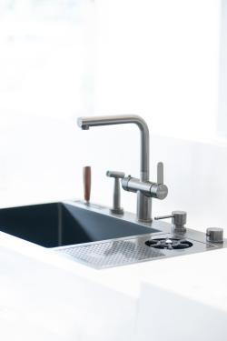 Crauf Lusso Station 4045 Mutfak Bataryası Royal Bronze (Bakır) uygulama örneği
