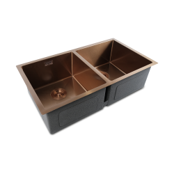 Crauf Stella Duo 4580 Evye Çift Gözlü 80x45 cm Royal Bronze (Bakır)