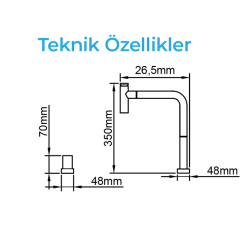 Crauf Lusso Pro 4030 Mutfak Bataryası Platinum Satin (İnox) uygulama örneği