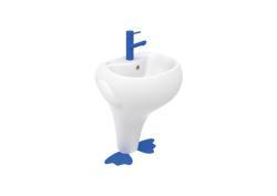 Creavit Ducky Lavabo 40*52 cm Mavi