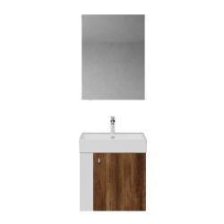 Creavit Font Lavabo Dolabı 50cm Barok Beyaz Barok BANYO TAKIM