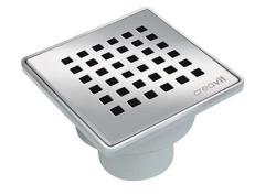 Creavit Yer Sifonu 15x15 cm Ø 50 mm Krom YS.FH266A
