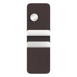 Creavit Foglia Duvar Ünitesi Raflı Büyüteç Aynalı 160*60cm Dark Wenge