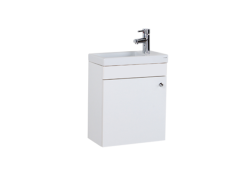 Creavit Elmas Lavabo Dolabı 45cm Beyaz