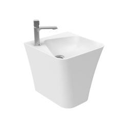 Creavit Avis Yarı Monoblok Lavabo Armatür Delikli