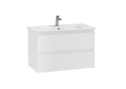 Creavit Alinda Lavabo Dolabı 80cm Parlak Beyaz