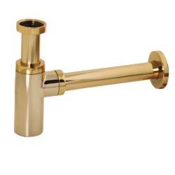 Creavit Lavabo Sifon 33 cm G1 1/4 Altın SF.SF198G