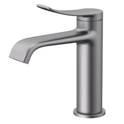 Creavit Lua Lavabo Armatürü Metalik Gri