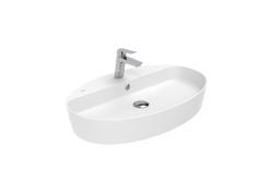 Creavit LOOP 70cm Masaüstü Oval İnce Lavabo Beyaz