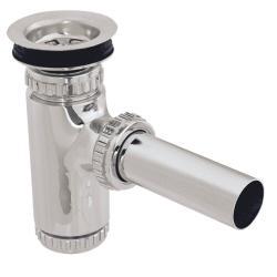 Creavit Lavabo Sifonu 24,5 cm Süzgeçli Krom