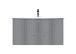Creavit E10 Lav. Dlb. 100cm 2 Çekm. GRI
