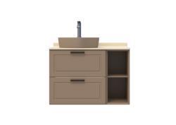 Creavit Perra Lav.d. 60+25cm İki Çek. Latte