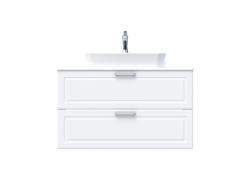 Creavit Perra Lavabo Dolabı 100cm İki Çek. Beyaz