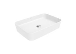 Creavit Loop Dikdörtgen Çanak Lavabo 60 cm Beyaz