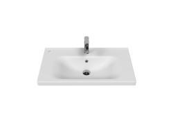 Creavit Eksen Etajerli Lavabo 80 cm Beyaz
