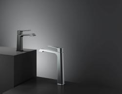 Creavit Stark Lavabo Armatürü Gun Grey uygulama örneği
