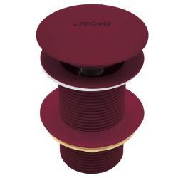 Creavit Lavabo Sifon Başlığı Pop-up Taşmasız Berry