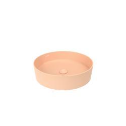 Creavit LOOP 45cm Yuvarlak Tezgah Üstü Lavabo Şeftali Tüyü