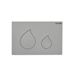Creavit Bloom Mat Cool Grey Boyalı Kumanda Paneli