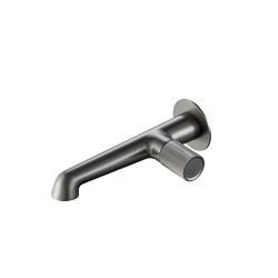 Creavit Sarnis ankastre lavabo armatürü gun grey