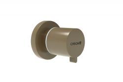 Creavit Aç Kapa Ara Kesme Valfi 1/2” 1/2” PPRC Mat Cappuccino