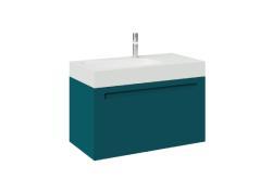 Creavit Recta Lavabo Dolabı 85cm Marin