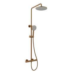 Creavit Tepe Duş Sistemi Armatürlü BrushRoseGold Brushed Rose Gold
